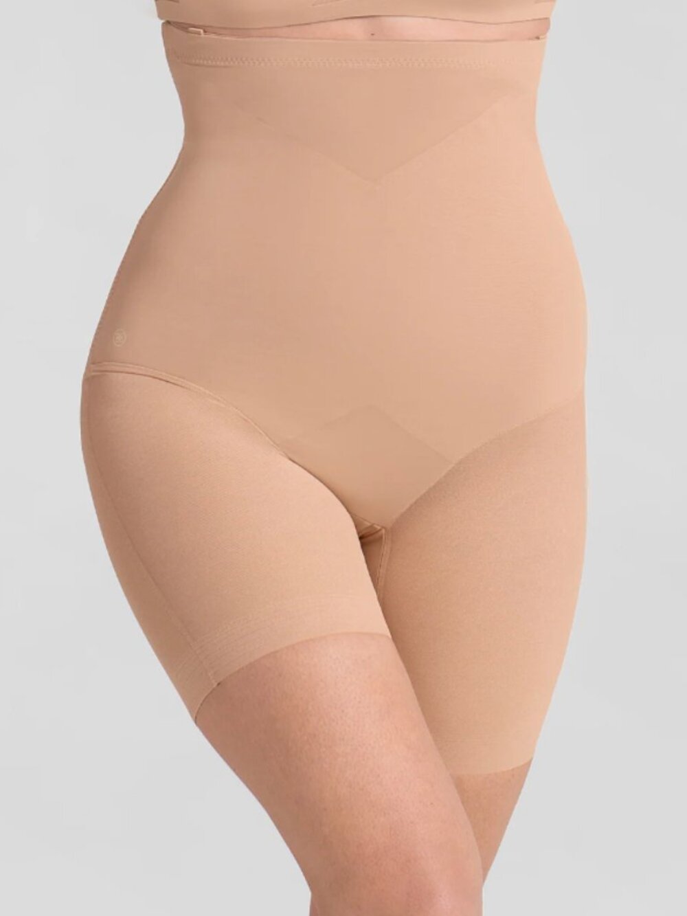 Honeylove Women's Shaping Compression SuperPower Short Sand/Beige Size L